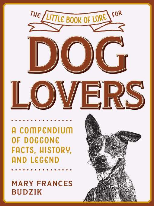 Cover image for The Little Book of Lore for Dog Lovers